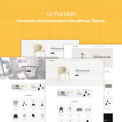 WooCommerce шаблон "Furnish - Minimal Furniture" #70829