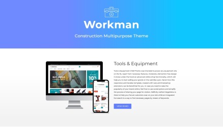 Workman - Construction Multipurpose PrestaShop Theme