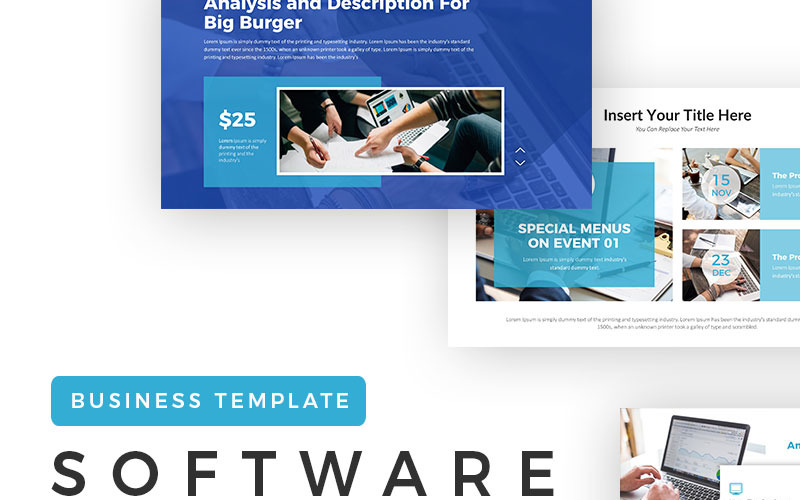 Software Analysis PowerPoint template PowerPoint Template