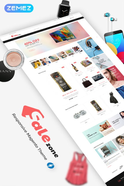 Template #71020 Electronics Accessories Webdesign Template - Logo template Preview