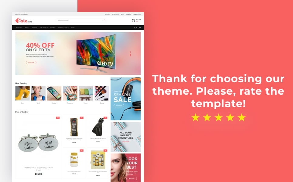 SaleZone - Wholesale eCommerce Magento Theme