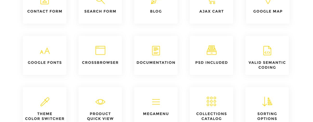 фруктовые подарки shopify тема