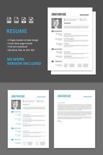 Template #71031 Cv Clean Webdesign Template - Logo template Preview