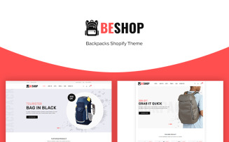 Beshop - Backpacks eCommerce Shopify Theme