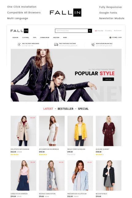 Template #71149 Clothes Apparel Webdesign Template - Logo template Preview