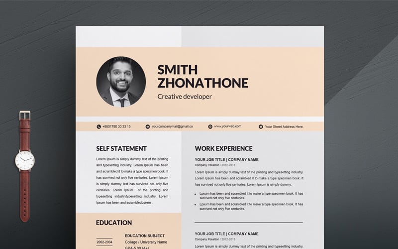 Word Resume Template
