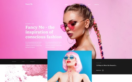 Fancy Me - Fashion Blog Elementor WordPress Theme