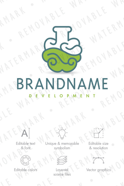 Template #71240 Creative Lab Webdesign Template - Logo template Preview