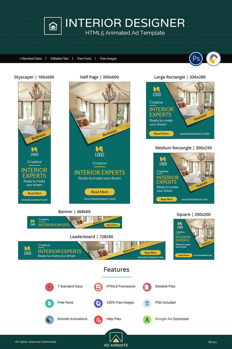 Website Design 71252 Html5 Animated Ad Custom Website Design