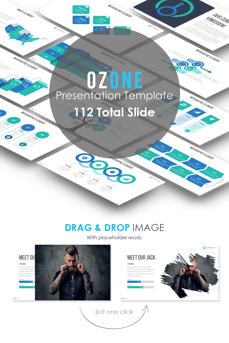 OZONE PowerPoint template