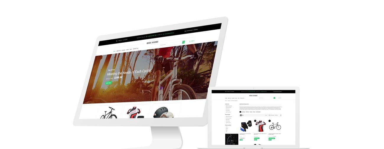  Bike Store Responsive Shopify Theme