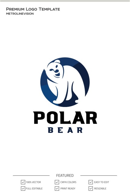 Template #71351 Bear Beast Webdesign Template - Logo template Preview