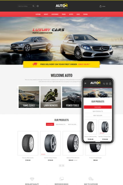 Template #71359 Store Spare Webdesign Template - Logo template Preview