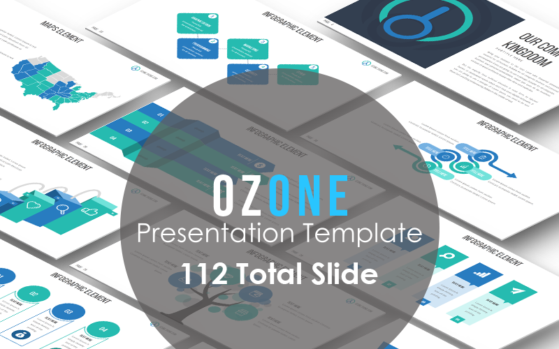 OZONE PowerPoint template PowerPoint Template