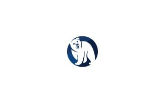 Polar Bear Logo Template