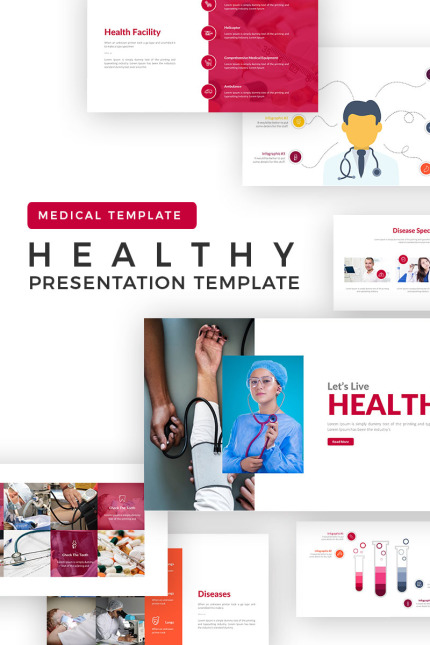 Template #71420 Medical Blue Webdesign Template - Logo template Preview