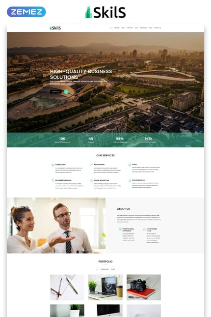 Template #71463 Audit Personal Webdesign Template - Logo template Preview