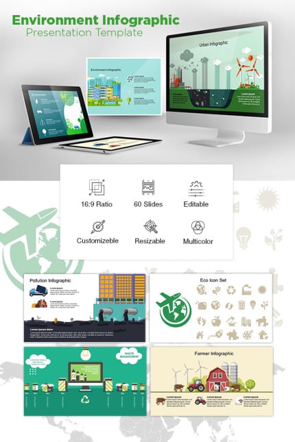 Template #71480 Design Ecology Webdesign Template - Logo template Preview