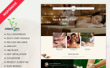 Green Spa - 3 Bootstrap Plantilla OpenCart Captura de Pantalla Pequeña Plantilla OpenCart para Sitio de Tienda de Cosméticos