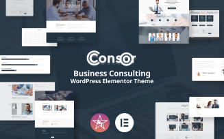 Consor - Business Consulting WordPress Elementor Theme
