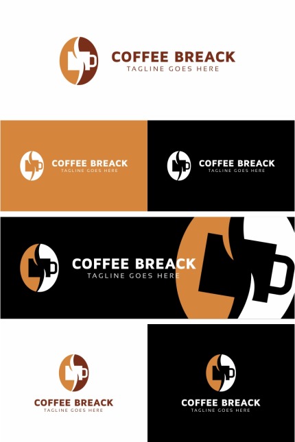 Template #71704 Black Coffee Webdesign Template - Logo template Preview