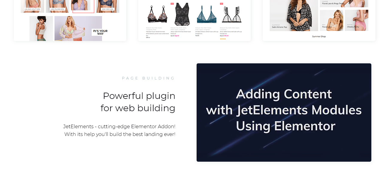 Lingerie Elementor WooCommerce Theme