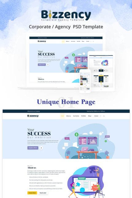 Template #71740   Webdesign Template - Logo template Preview