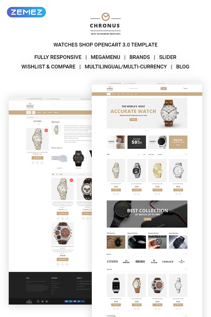 CHRONUS - Watches Shop №71718