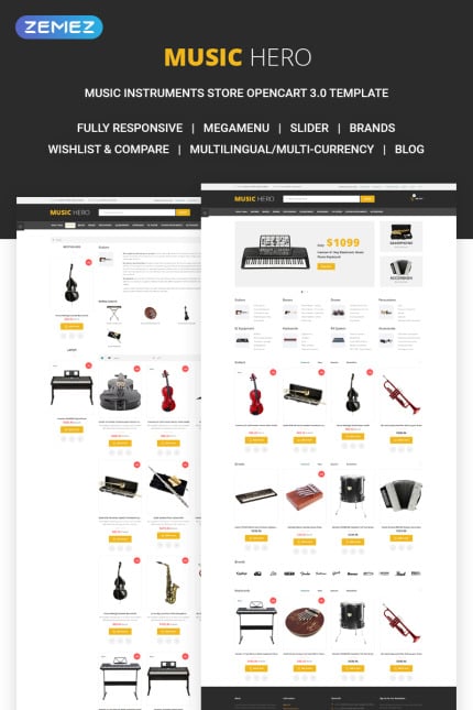 Template #71808 Dj Ecommerce Webdesign Template - Logo template Preview