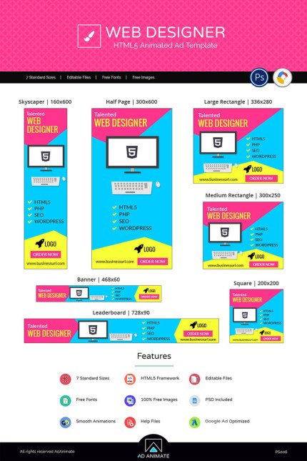 Kit Graphique #71886 Designer Sudio Web Design - Logo template Preview