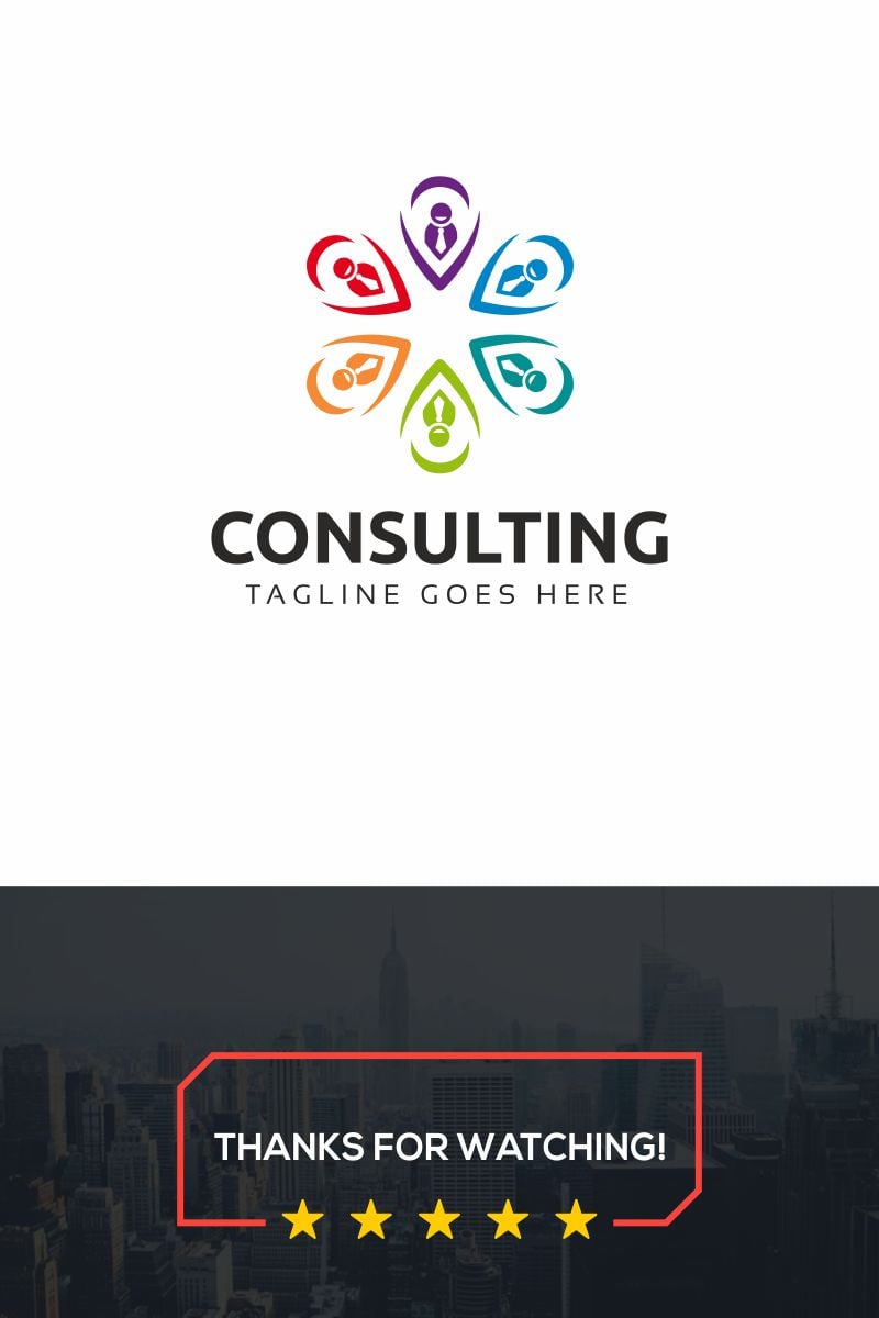 Consulting Logo Template #71836