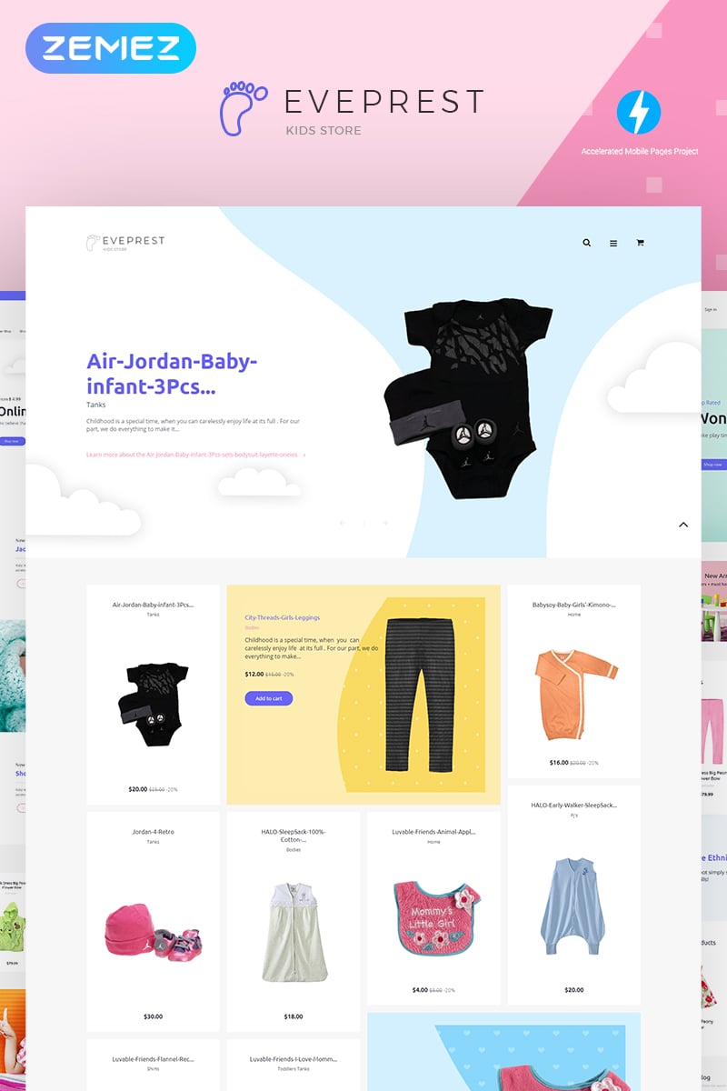 Eveprest Kids-Kids Store PrestaShop Theme Eveprest Kids-Kids Store PrestaShop Theme