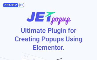 JetPopup - Popup Addon for Elementor WordPress Plugin