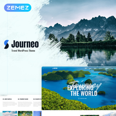 Journeo-Travel Agency WordPress Theme Journeo-Travel Agency WordPress Theme