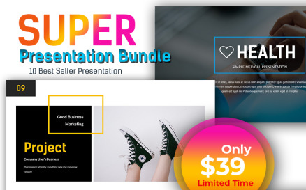 Super - 10 Best Seller Keynote - Keynote template Keynote Template
