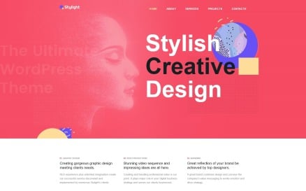 Stylight - Contemporary And Minimalistic Creative WordPress Theme