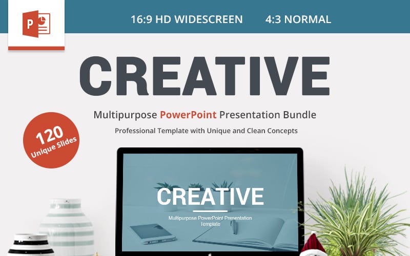 Creative PowerPoint template PowerPoint Template