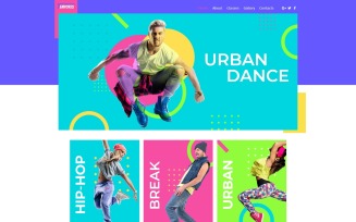 Tempores - Street Dance WordPress Elementor Theme