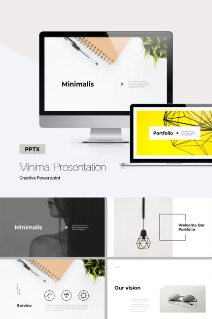 Template #72033 Powerpoint Photography Webdesign Template - Logo template Preview