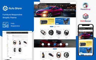PrestaShop Themes for Car Stores 🚗 Monster ONE