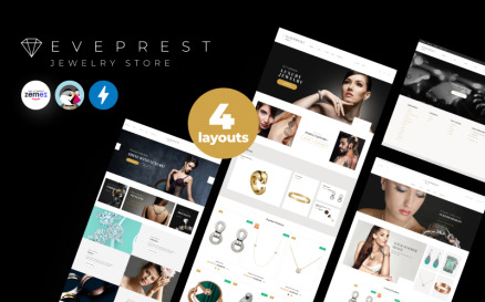 Eveprest Jewelry 1.7 - Jewelry Store PrestaShop Theme