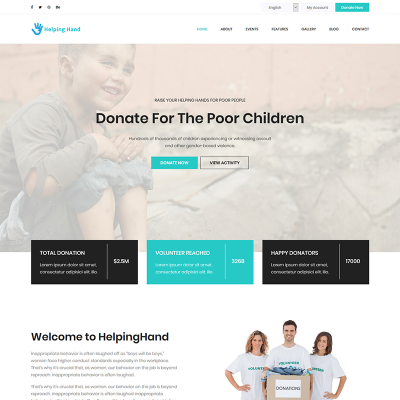 child charity templates templatemonster