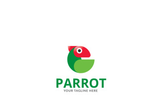 Parrot Design Logo Template