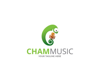 Chameleon Music Logo Template