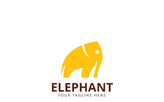 Elephant Design Logo Template