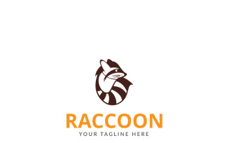 Raccoon Logo Template