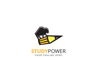 Study Power Logo Template