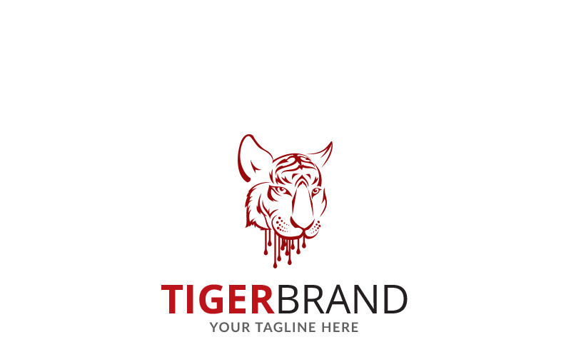 Tiger Brand Logo Template