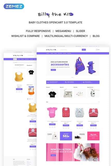 Template #73215 Clothing Ecommerce Webdesign Template - Logo template Preview