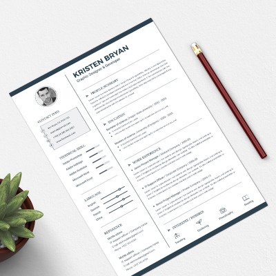 Harrison Resume Template